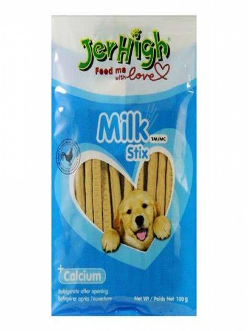 JerHigh Milky Stix, 100 g (Pack of 5) Catalogue Image 1