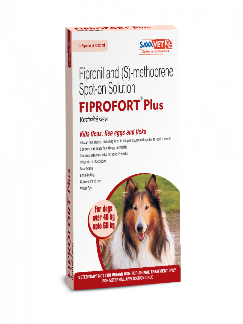 FIPROFORT PLUS 40-60KG SPOT ON (Fipronil) Catalogue Image 1