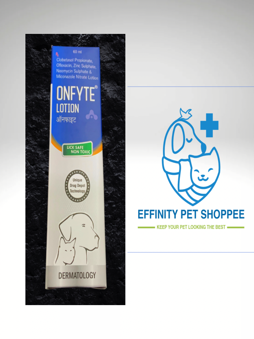 Onfyte lotion on effinity pet shoppe