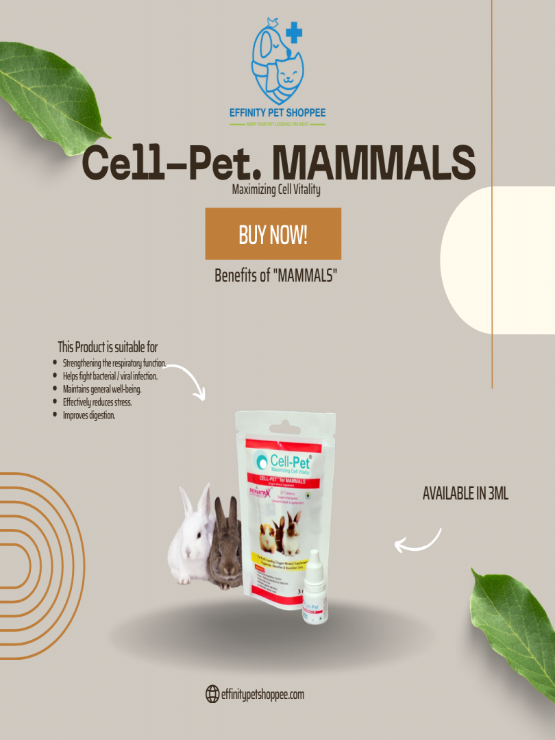 Cell-Pet. MAMMALS 3Ml Catalogue Image 1