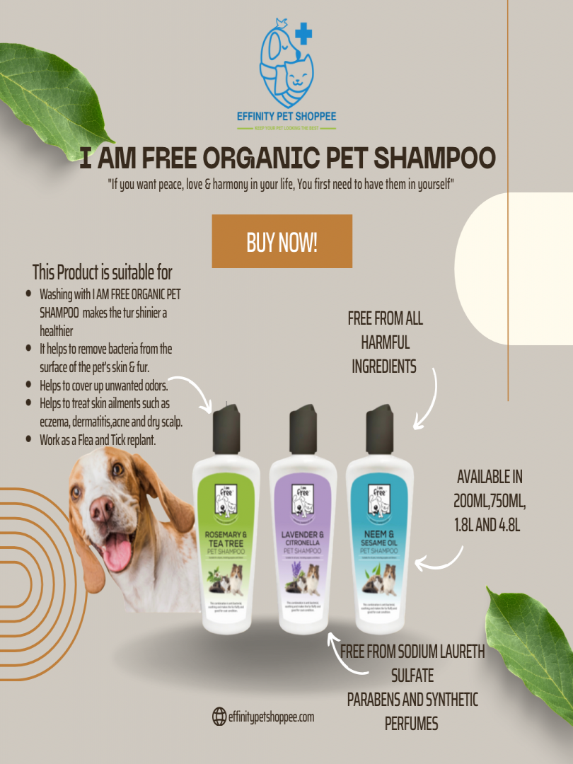 I AM FREE ORGANIC PET SHAMPOO NEEM & SESAME OIL 1.8L Catalogue Image 1