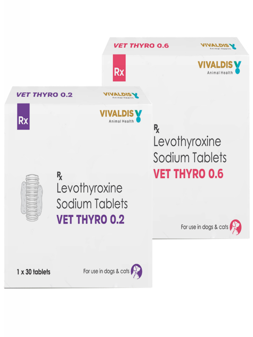 VET THYRO 0.6 ( Levothyroxine sodium IP ) 30TABS Catalogue Image 1