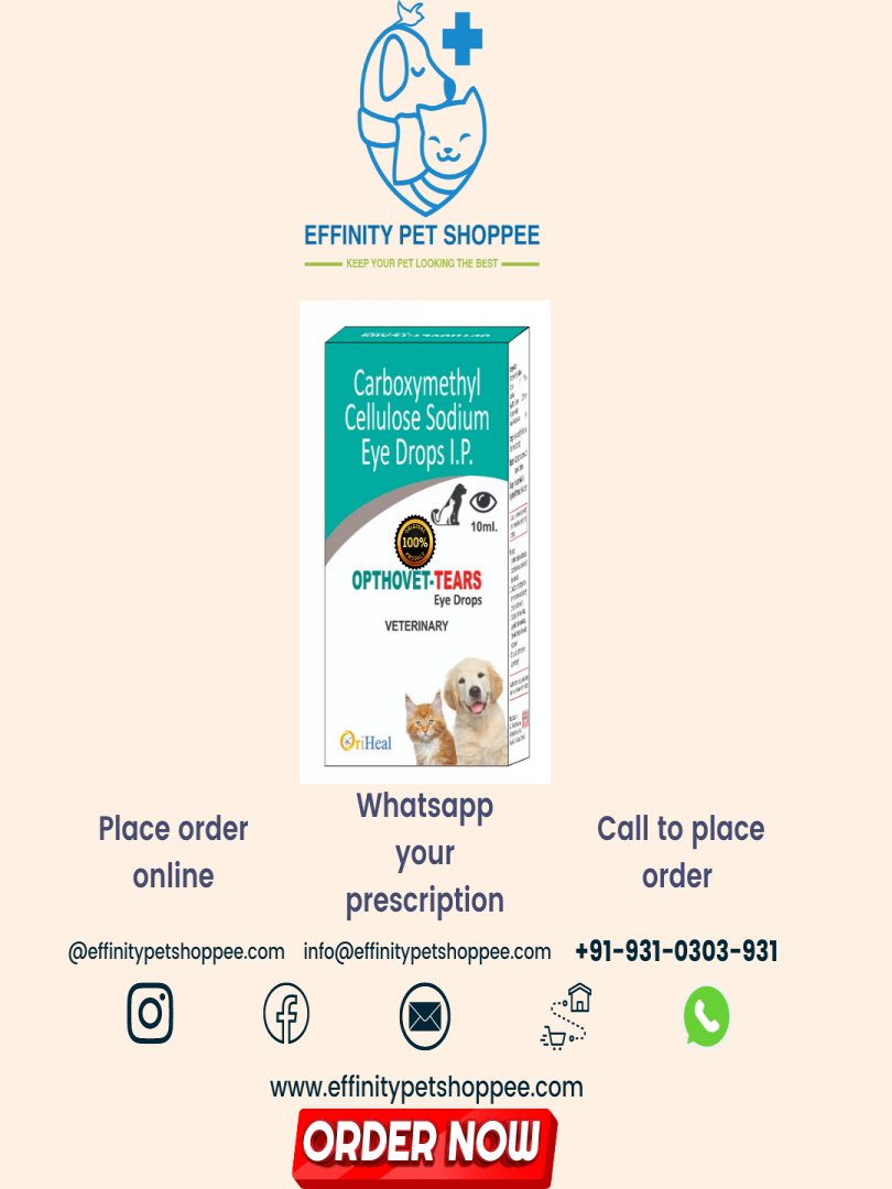 OPTHOVET TEARS EYE DROP ( CARBOXYMETHYL CELLULOSE 1% ) Catalogue Image 1