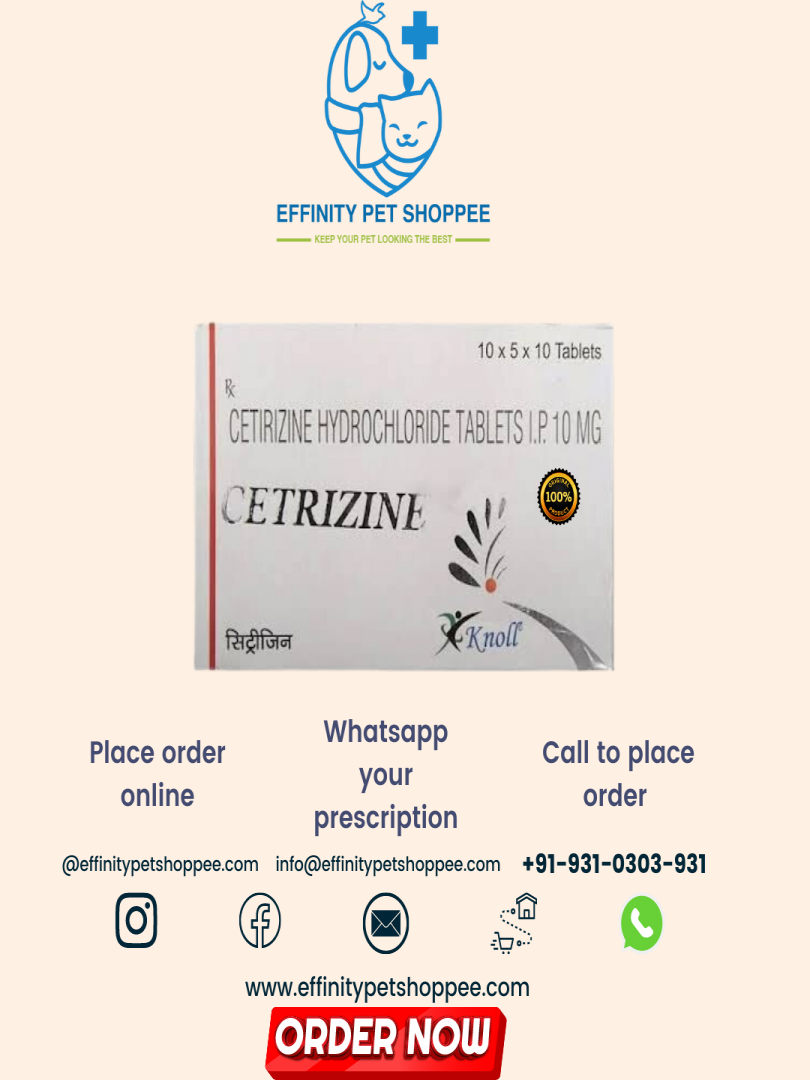 CETRIZINE TABLET 10MG ( CETIRIZINE HYDROCHLORIDE I.P. 10MG ) Catalogue Image 1