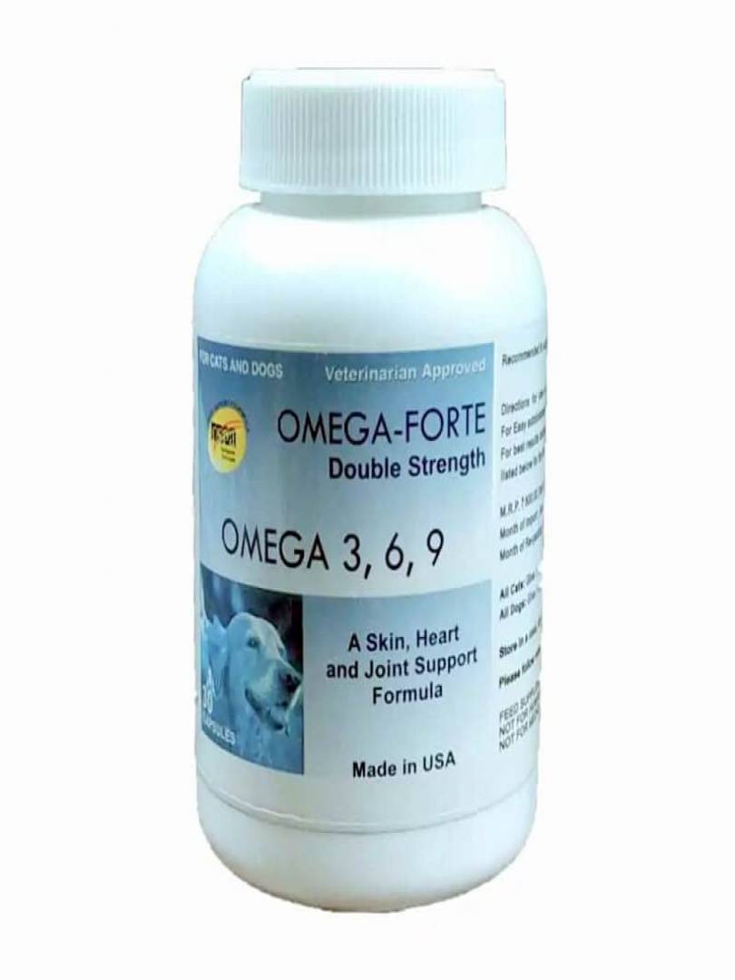 OMEGA FORTE OMEGA 3 6 9 OMEGA 3 6 9 CAPS FOR DOGS on Effinity Pet Shoppe