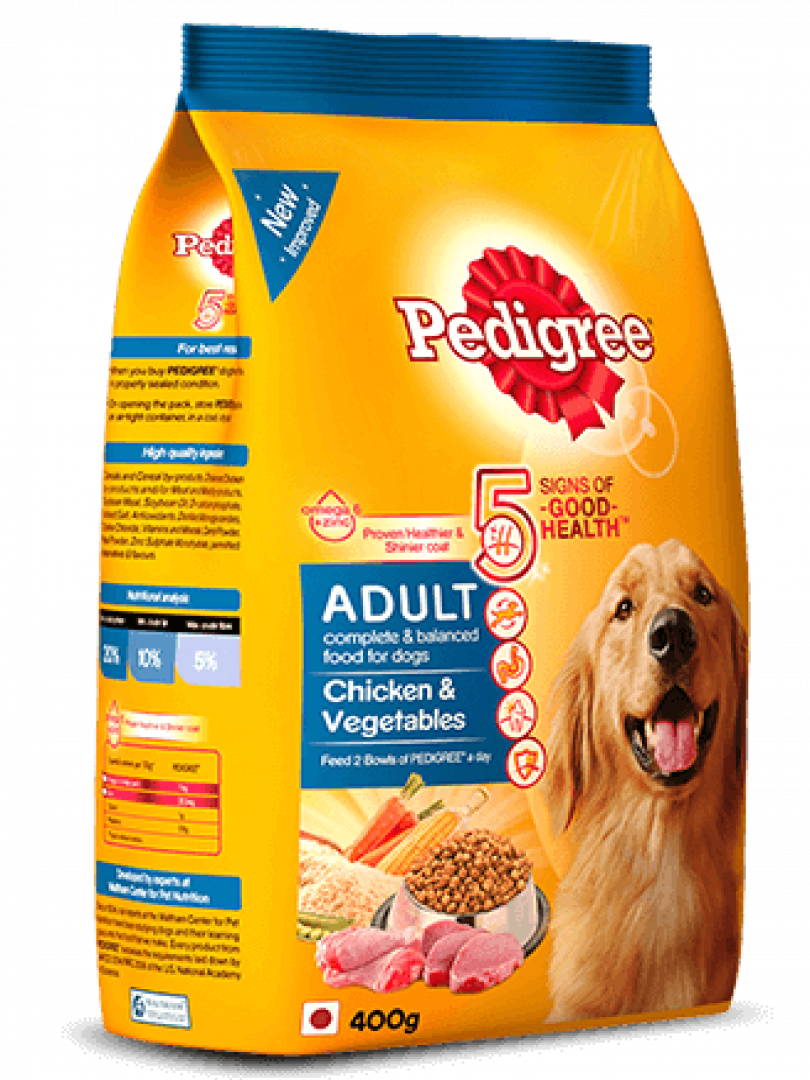 Pedigree dog food clearance chicken