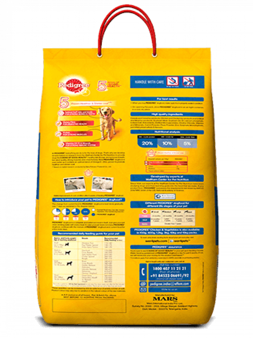 Pedigree puppy food 6kg sale