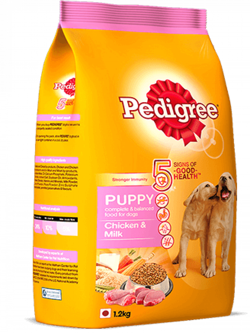 Pedigree Puppy Chicken and Milk 1.2Kg on Effinity Pet