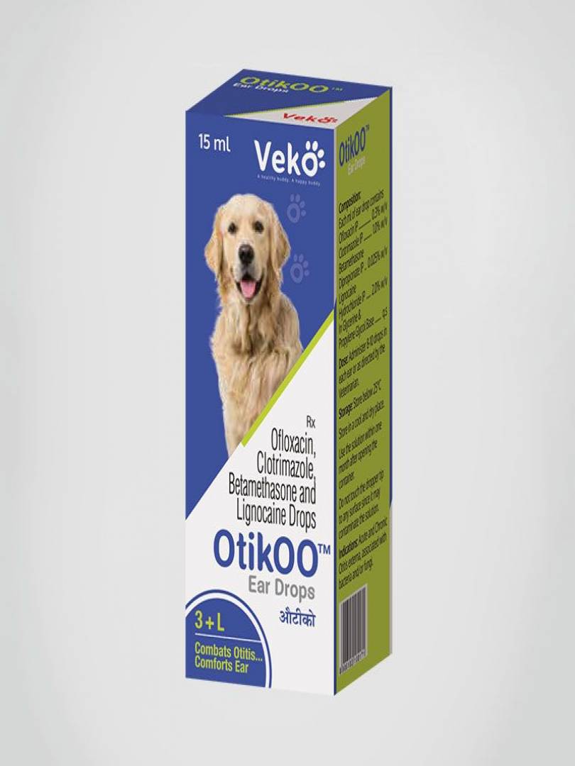 OTIKOO EAR DROP 15ML 2PCS on Effinity Pet Shoppe