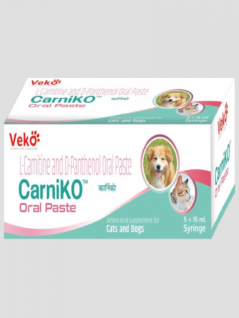 CARNIKO ORAL PASTE 15ML*5 SYRINGES Catalogue Image 1