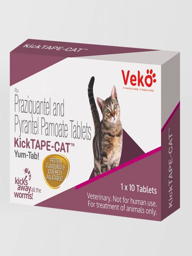 Tape worm hotsell tabs for cats