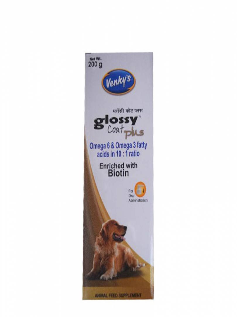 GLOSSY COAT PLUS 200GM on Effinity Pet Shoppe