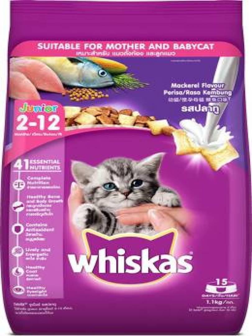 whiskas cat food junior