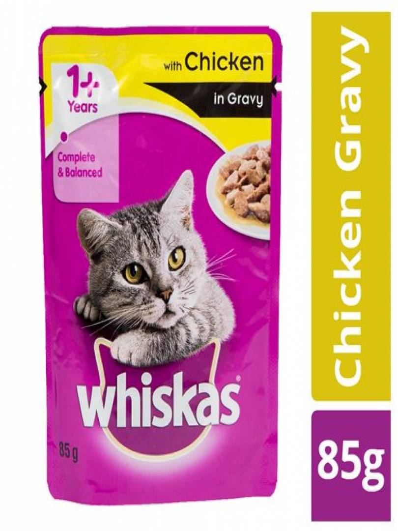 Whiskas Adult Chicken Gravy 48pcs. Catalogue Image 1