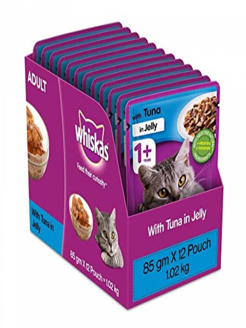 Whiskas Adult Tuna Jelly 12Pcs. Catalogue Image 1