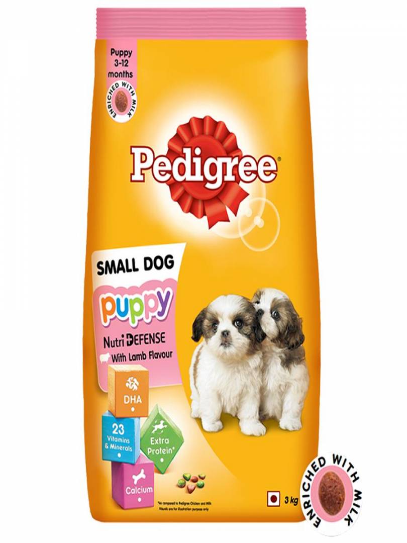 Pedigree Puppy Small Dog Lamb Milk 3kg on Effinity Pet Shoppe