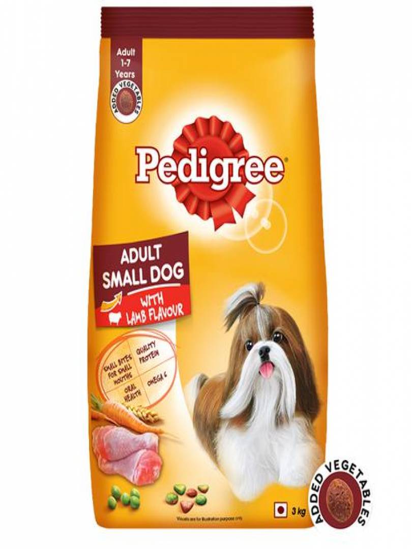 Pedigree Adult Small Dog Lamb Vegetables 3kg on Effinity Pet Shoppe