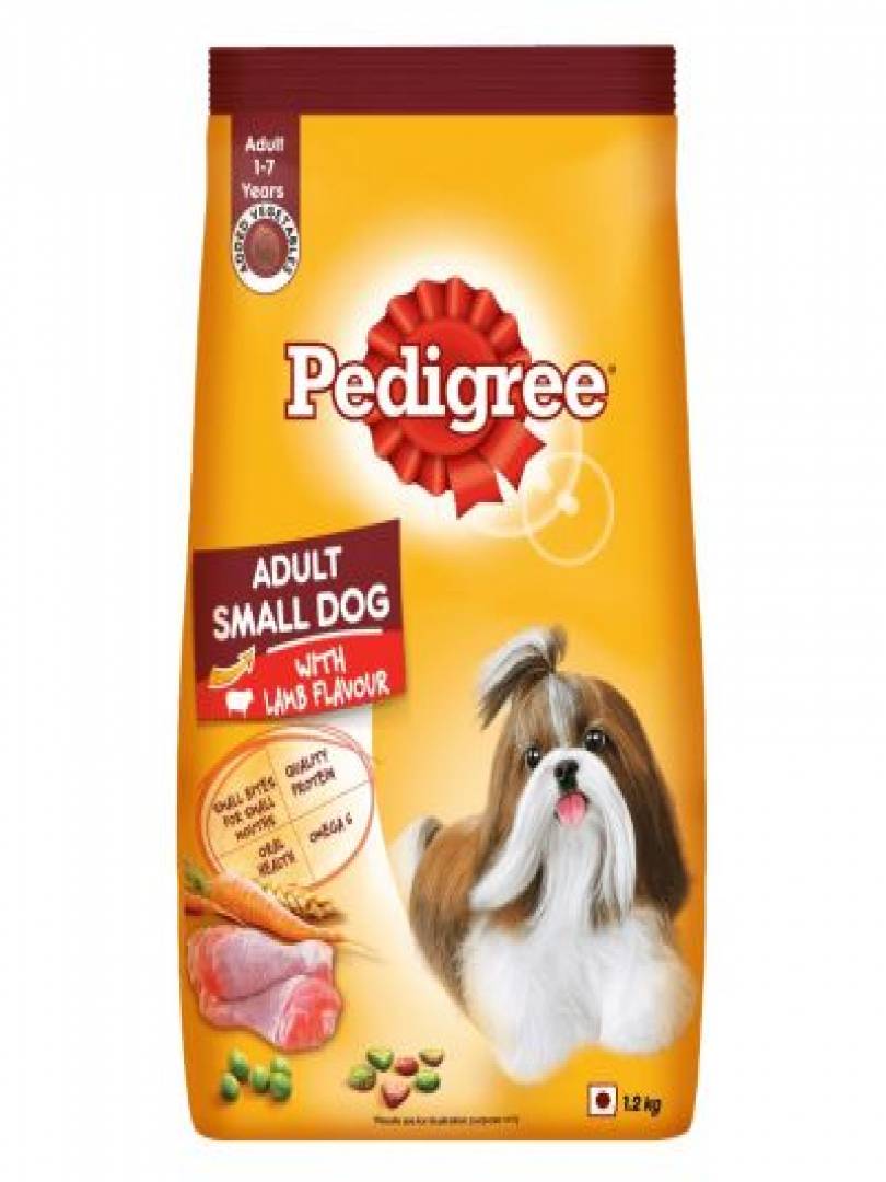 Pedigree Adult Small Dog Lamb & Vegetables 1.2kg Catalogue Image 1