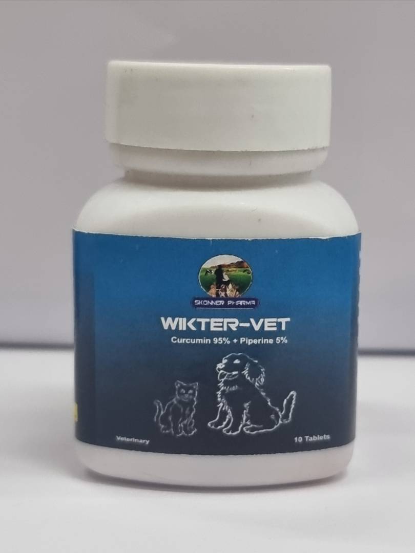 WIKTER-VET 10TABS (CURCUMIN + PIPERINE) Catalogue Image 1